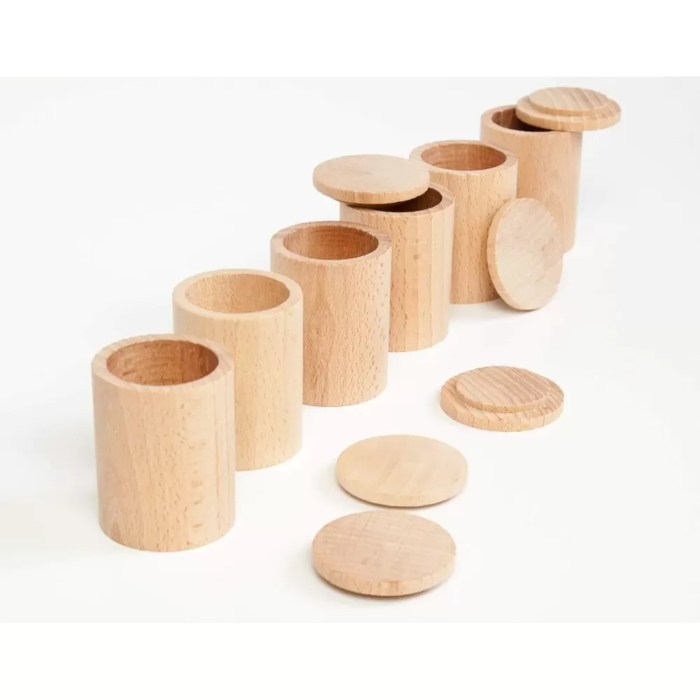 Best Sale Grapat Tazza Con Coperchio In Legno Naturale