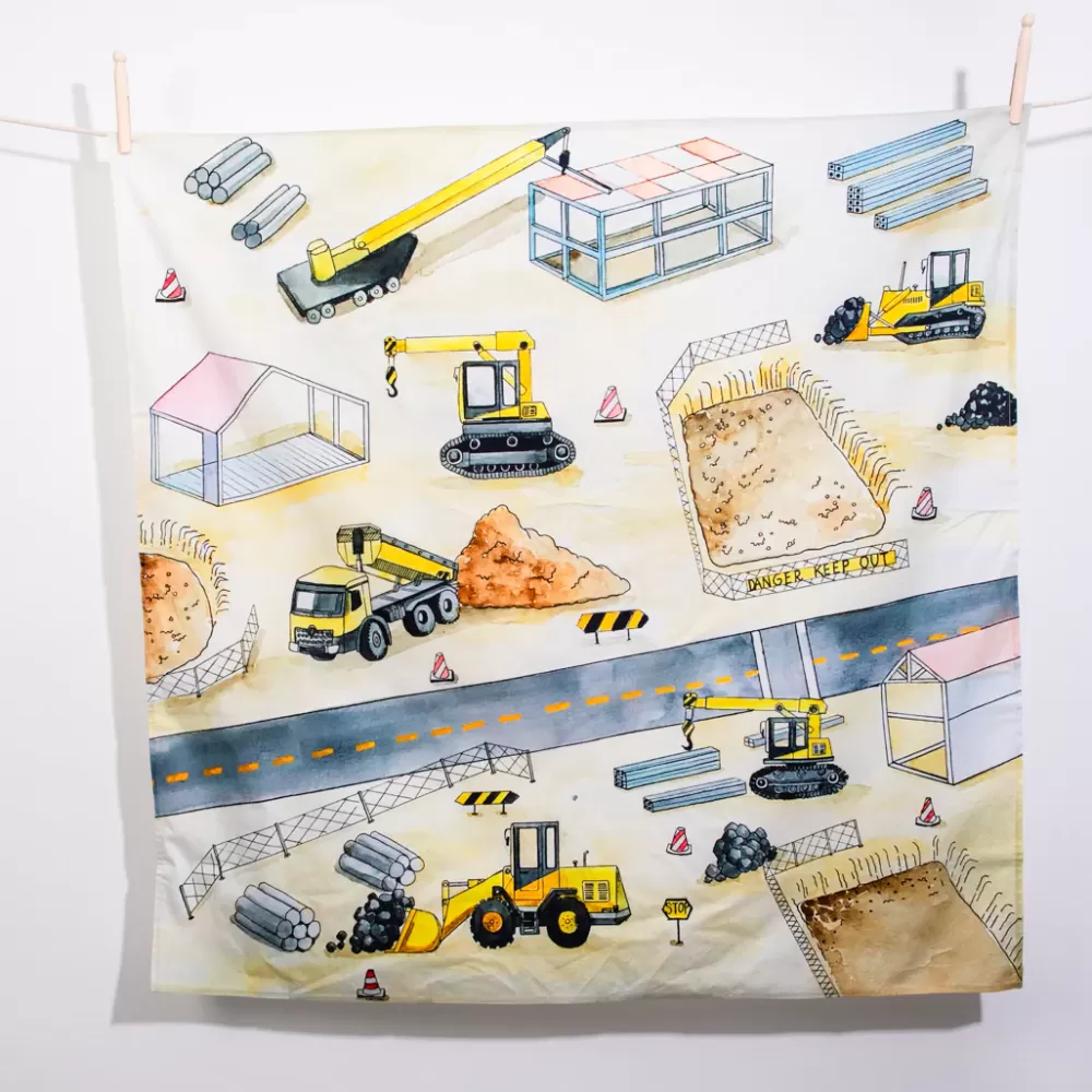 Cheap Wonderie Telo Gioco Vegano - Play Cloth - In Cantiere -