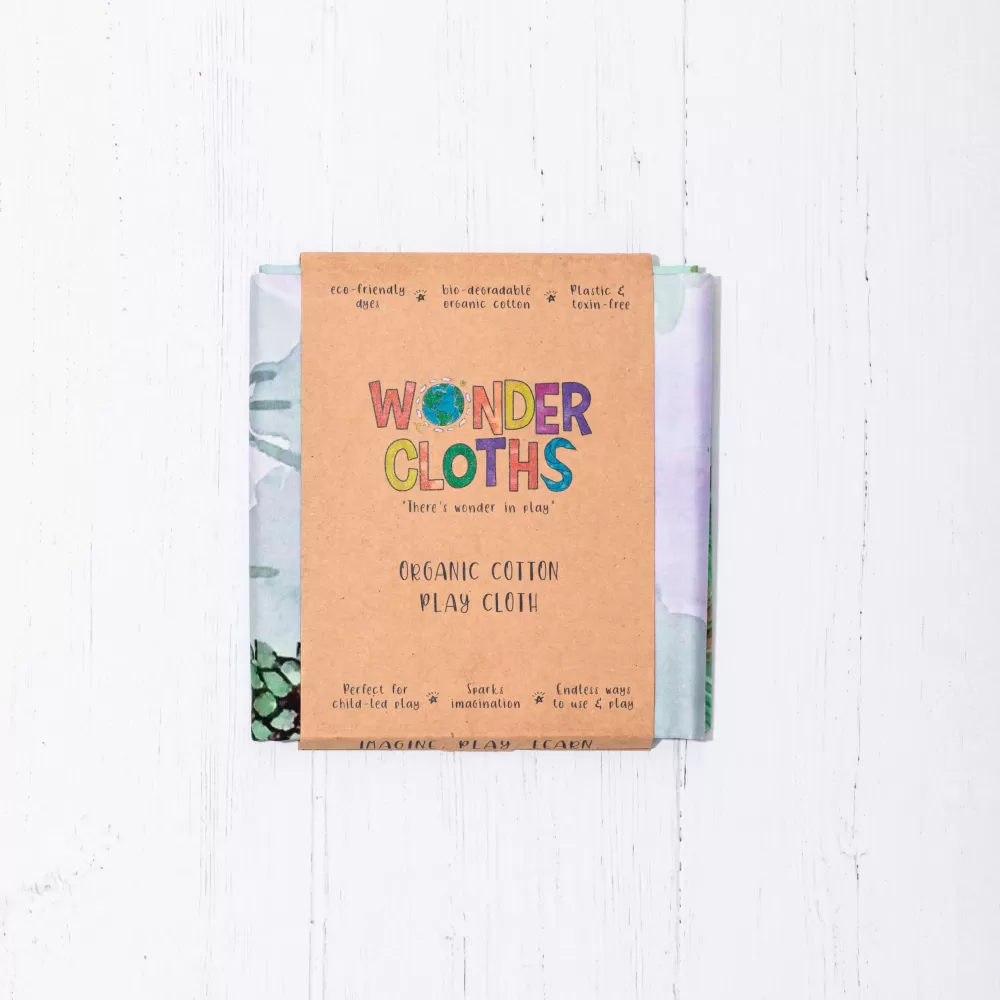 Outlet Wonderie Telo Gioco Vegano - Play Cloth - Una Passeggiata Nella Foresta - Wonde