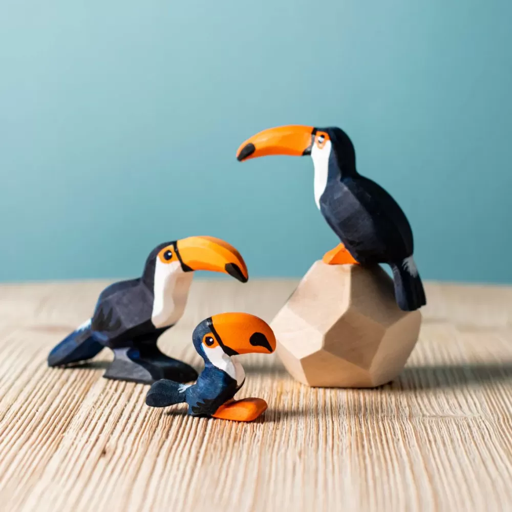 Sale Bumbutoys Tucano Seduto In Legno