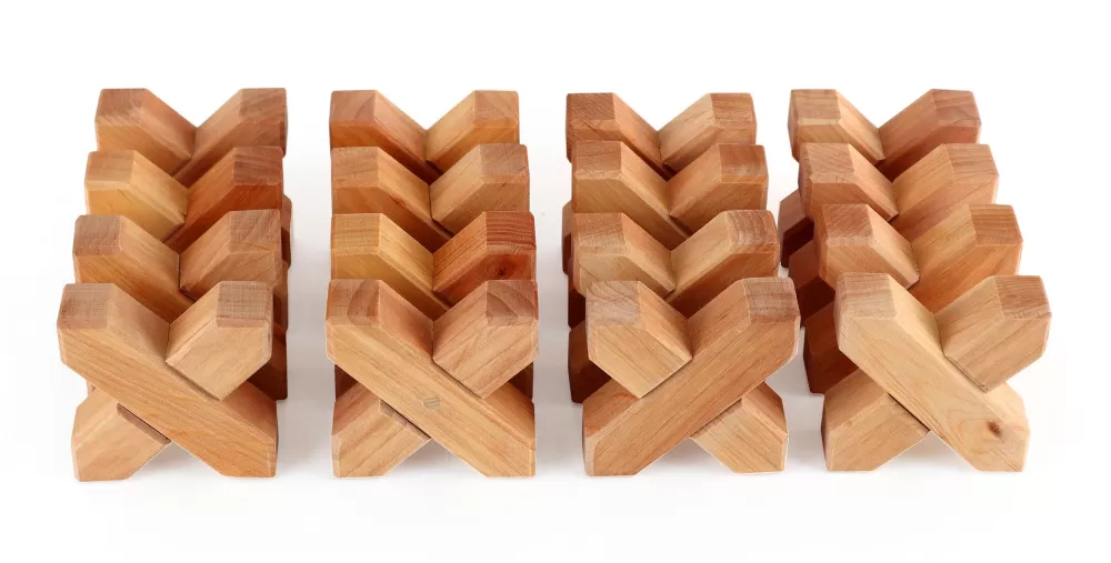 Fashion Bauspiel X-Bricks- 16 Pezzi -